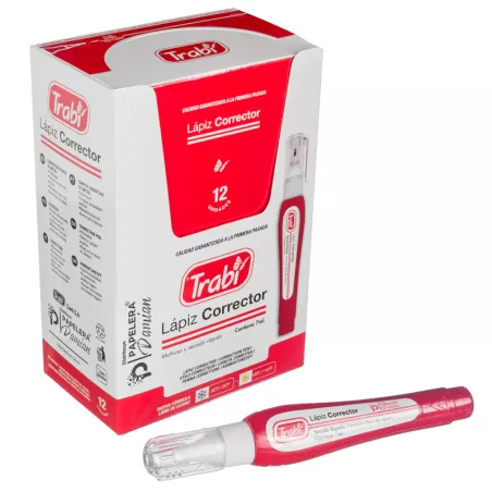 Corrector marcador Trabi 7ml lapiz