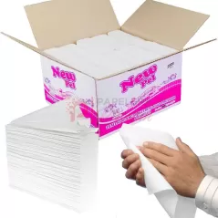 Toallas Papel Intercaladas Blanco Puro Tissue New Pel Cja 10 Packs 2000u