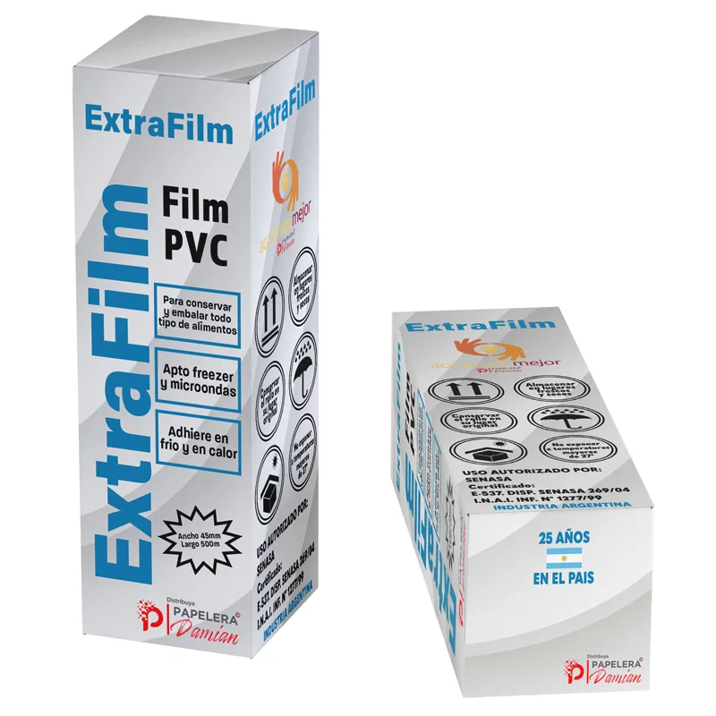 Film PVC adherente 45cm x 500 ExtraFilm Gastronomia cocina