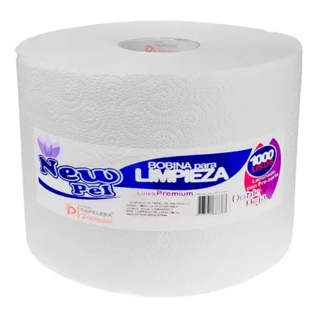 Papel limpieza industrial New Pel blanco Puro 24cm rollo