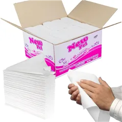 Toallas Papel Intercaladas Blanco Puro Tissue New Pel 10 cajas