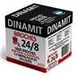 Broches Dinamit 24/8 Extra chatos cobreados caja x5000u Caja x 12 cajitas
