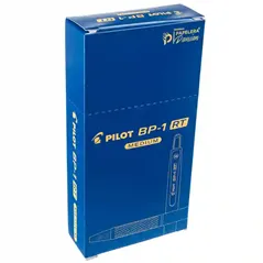 Lapiceras Pilot BP-1 RT retractil 1.0 mm trazo medio birome boligrafo Caja de 12 unidades