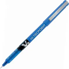 Lapiceras Pilot V5 Hi-tecpoint 0.5 mm Trazo ultra finotinta liquida Boligrafo Roller Azul