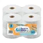 Papel Higienico 300 metros Jumbo cono angosto Blanco Tissue pack de 8 rollos