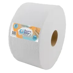 Papel Higienico 300 metros Jumbo cono angosto Blanco Tissue Papelera Damian