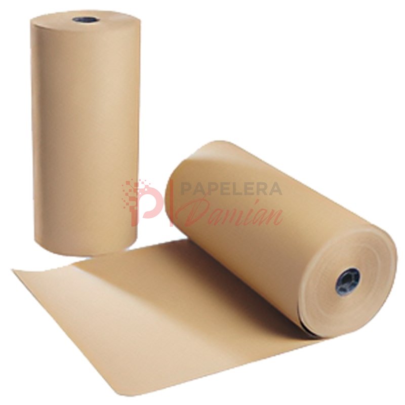 PAPEL BOBINA EMBALAR 75 cm ALTO - MADERA — PaperPack