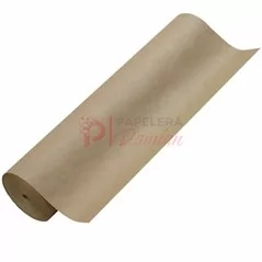 Papel Kraft Misionero 125gr bobina rollo 120cm 24Kg