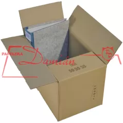 Caja cartón corrugado 50x30x30 pack de 20 unidades