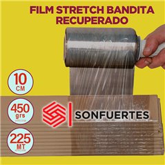 Film Stretch 10cm recuperado Bandita Caja 36 rollos