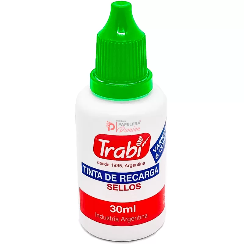 Tinta para sellos Trabi 30ml para almoadhilla