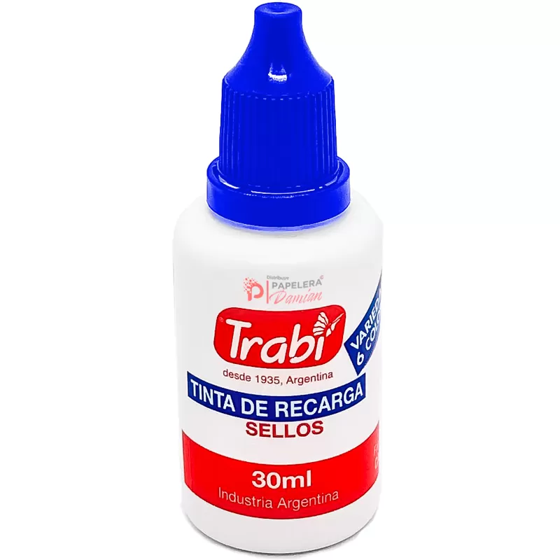 Tinta para sellos Trabi 30ml para almoadhilla