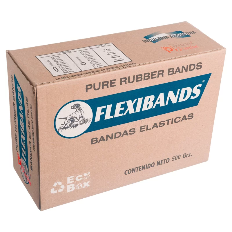 Banditas elasticas Flexibands caja 500gr Nº40